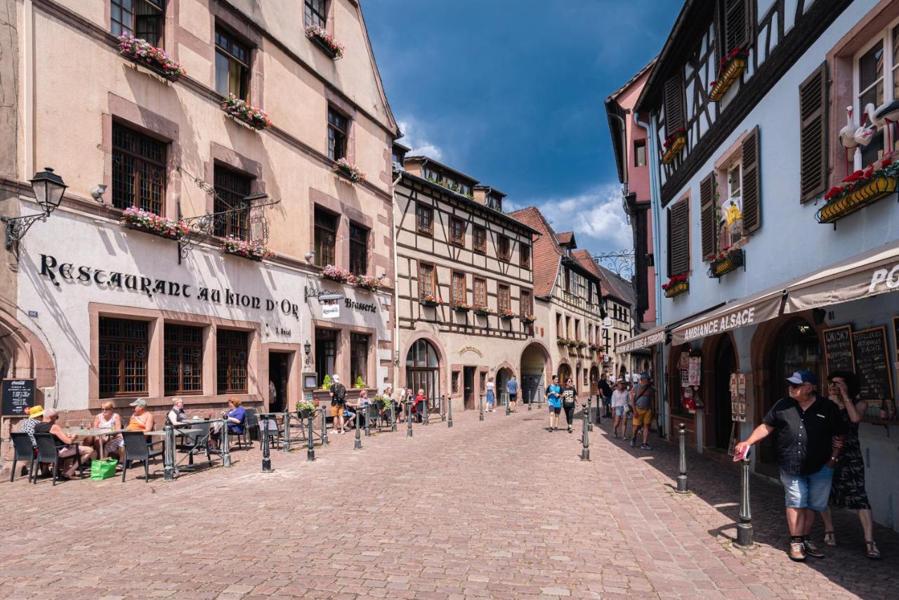 Gite Au Coeur Du Vieux Kaysersberg - Parking Prive & Wifi Exterior foto